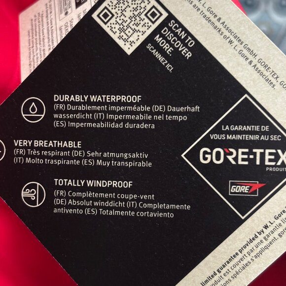 NWT SPYDER GORE-TEX Hone Shell Pants S Red GTX Snow Pant Stretch NEW - Picture 8 of 10